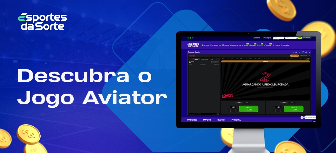 Como os usuários do Brasil podem começar a jogar Aviator no Cassino Esporte da Sorte