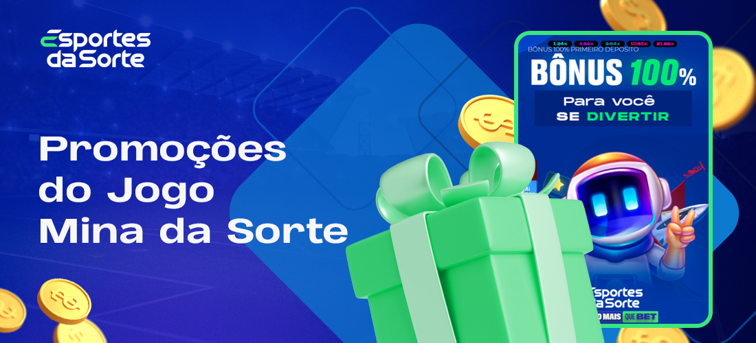 Promoções e bônus disponíveis no Esporte da Sorte para usuários brasileiros