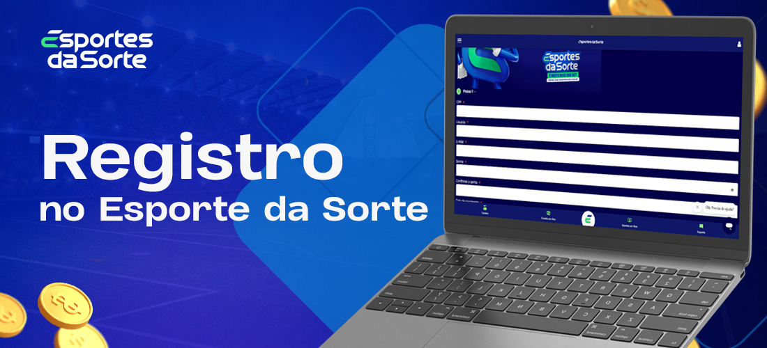 Registro na plataforma Esporte da Sorte