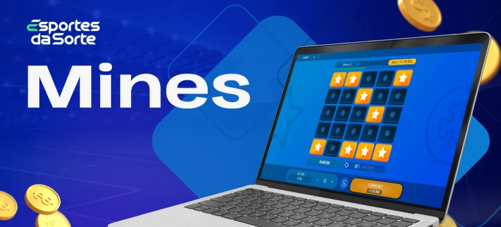 Jogo Mines no site do casino online Esporte da Sorte