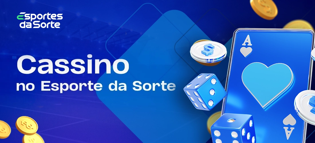 Jogos de cassino online do Esporte da Sorte como slots e roleta
