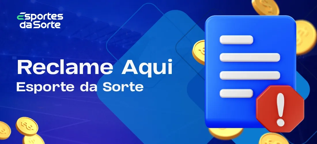 Reputação do Esporte da Sorte no Reclame Aqui