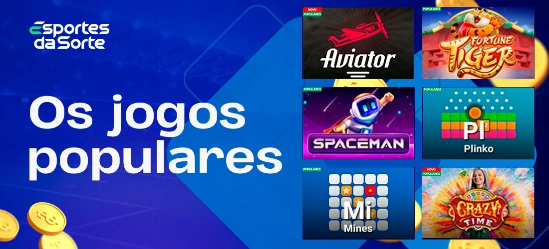 Títulos de cassino mais procurados no Esporte da Sorte