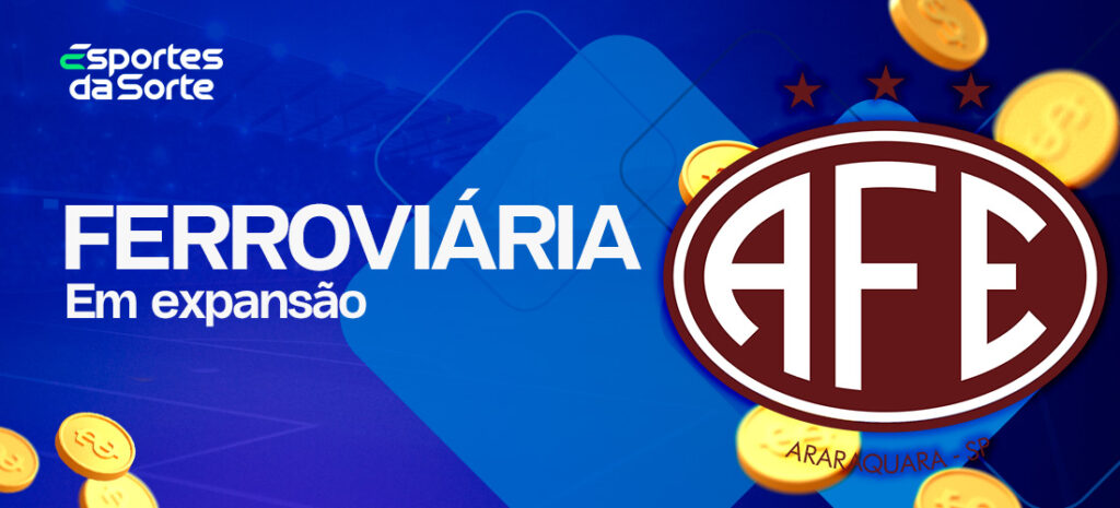 Logotipo da Associação Ferroviária de Esportes.