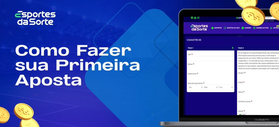 Guia para fazer a primeira aposta no Esporte da Sorte no Brasil